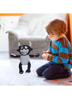 MAGIC VAULT Rainbow Friends Plush, Black Rainbow Friends Toys Stuffed Animal Plush Toy for Boys Girls Birthday Party Favor  - Image 4