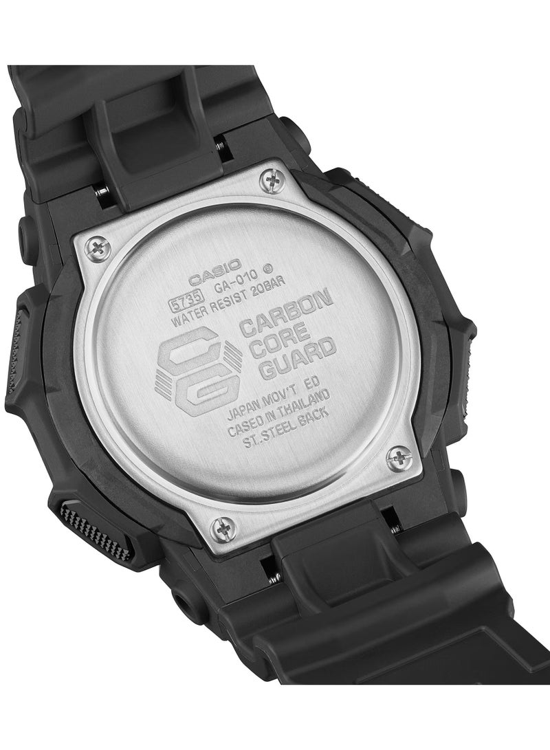 G-SHOCK Analog+Digital Resin Band Watch GA-010-1A - Image 3