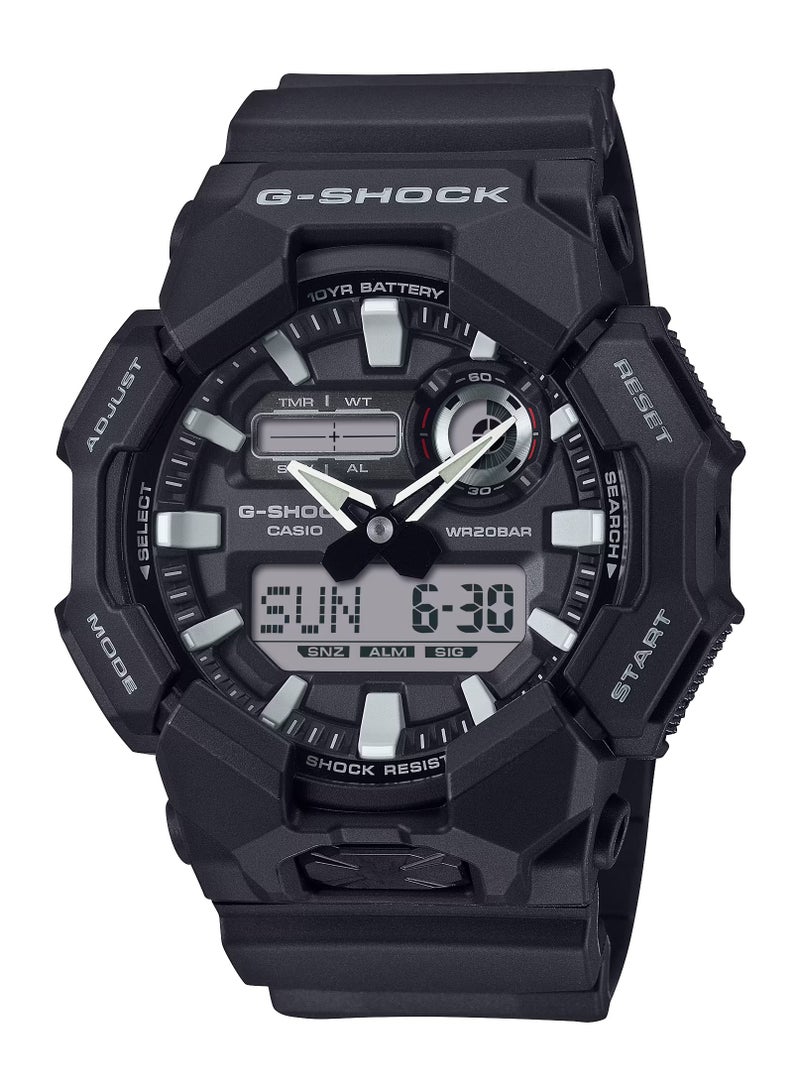 G-SHOCK Analog+Digital Resin Band Watch GA-010-1A - Image 1