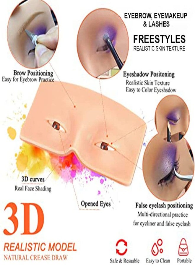 فيوني بيل لوحة تدريب سيليكونية لمكياج العيون - لون محايد - Image 4