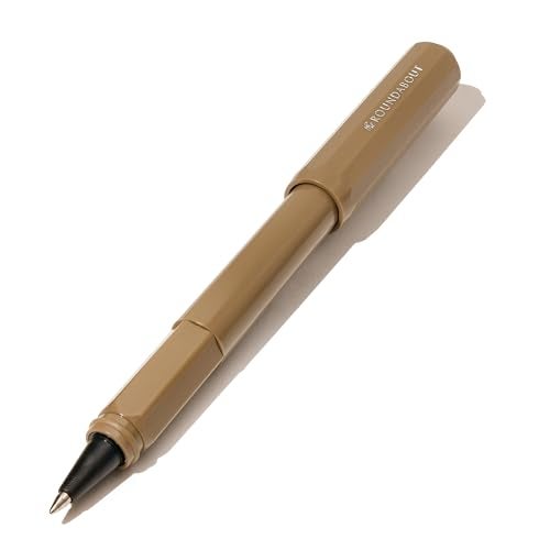 Ferris Wheel Press | Carousel Fountain Pen | Acrylic blend body | Air-sealed click locking cap | Oinking Embers | Brown | Fine Nib - Image 4