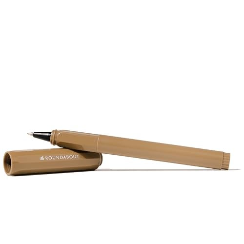 Ferris Wheel Press | Carousel Fountain Pen | Acrylic blend body | Air-sealed click locking cap | Oinking Embers | Brown | Fine Nib - Image 3