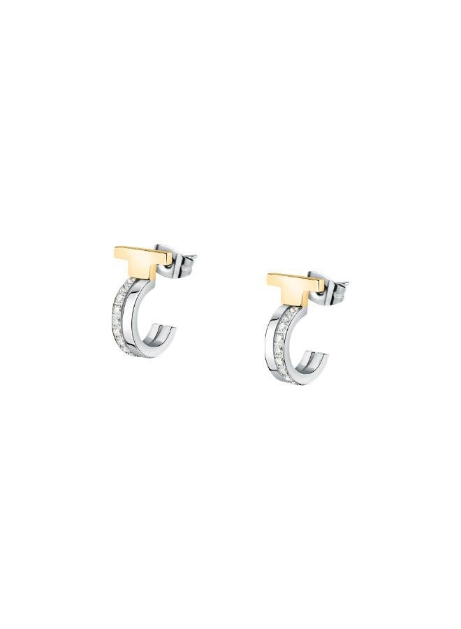 TRUSSARDI Tjaxc35 T-Shape Earrings - Image 1