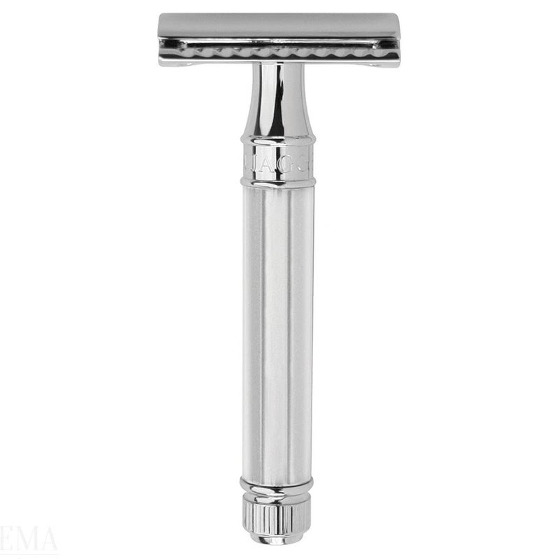Double Edge Safety Razor, Regular Handle, Chrome Octagonal