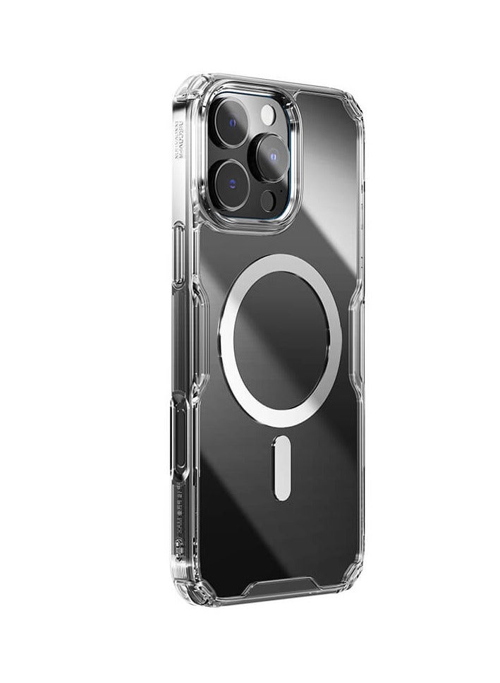 Nillkin Nature Series tpu cover Compatible with MagSafe for iphone 16 Pro Max - clear - Image 1