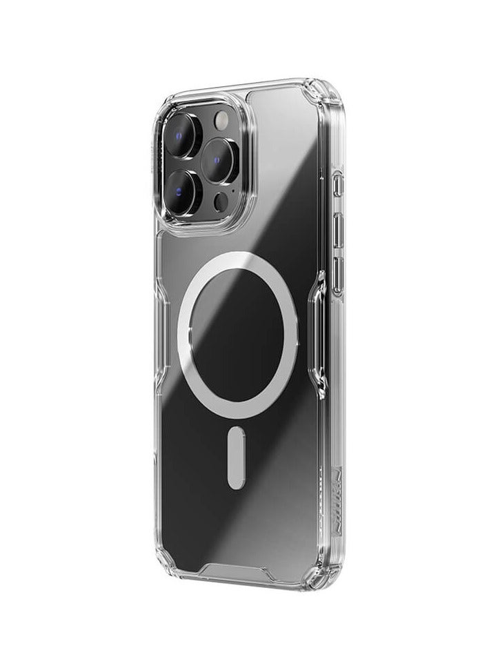 Nillkin Nature Series tpu cover Compatible with MagSafe for iphone 16 Pro Max - clear - Image 2