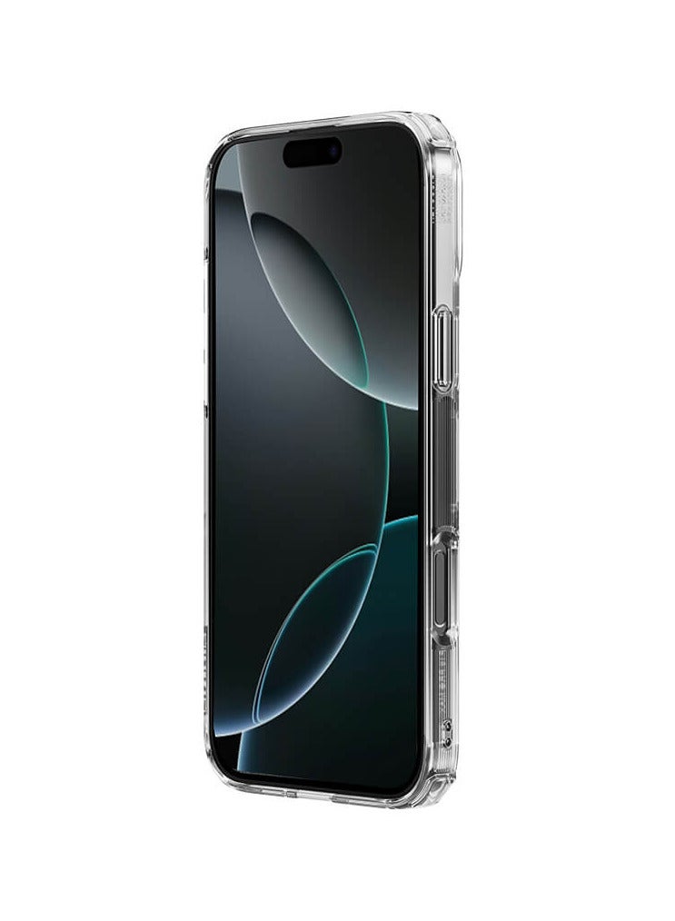 Nillkin Nature Series tpu cover Compatible with MagSafe for iphone 16 Pro Max - clear - Image 5