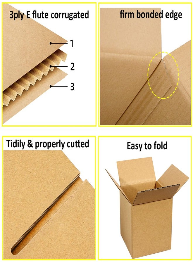 zmybcpack 40 Pack Small Shipping Box 6x6x6 inch, Corrugated Cardboard Mailer Shipping Boxes for Small Business Packing Mailing - Image 4