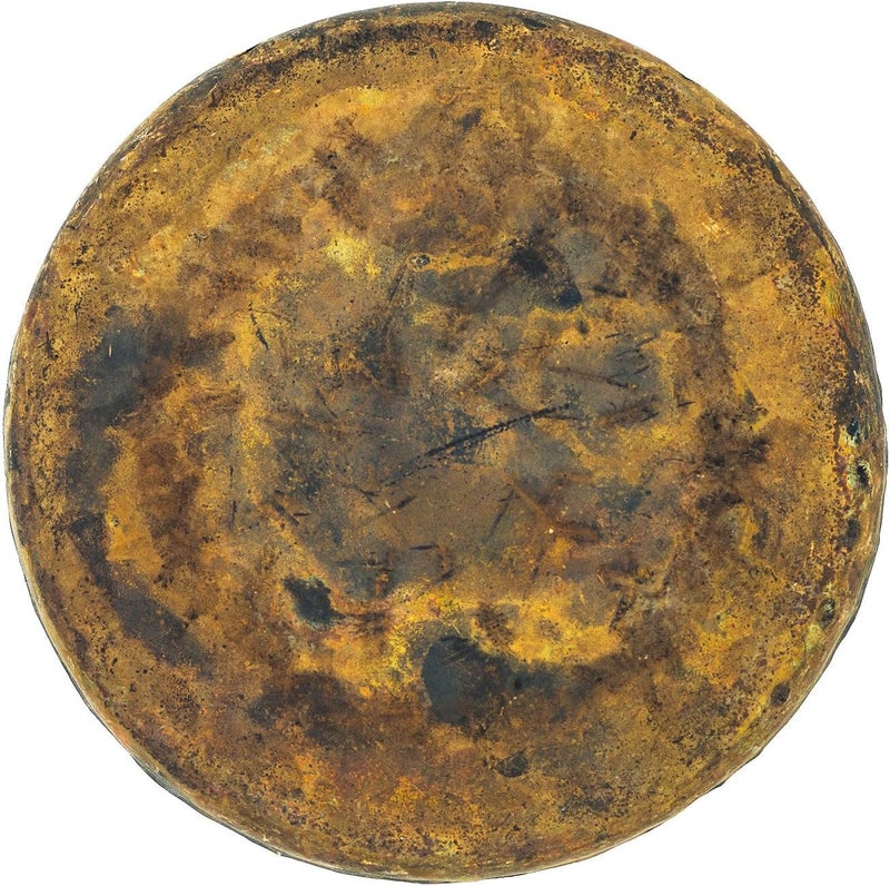 Atlantis Gongs - Includes Gong, Mallet & Rope/Unlathed Bronze Gong W/Ancient Look/For Sound Healing, Meditation, & Yoga