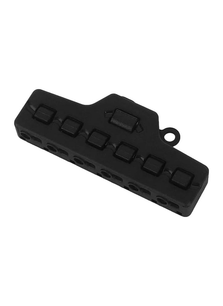 SOLDOUT 6 Ports Out Line Splitter Quick Connect Low Voltage Wire Splitter Distribution Block For Lighting SMD Led Strip Connection Terminal  - Image 5