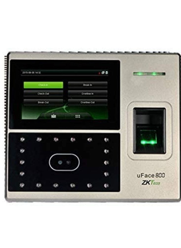 ZKTeco - zkteco uface800 fingerprint time attendance machine - Image 1
