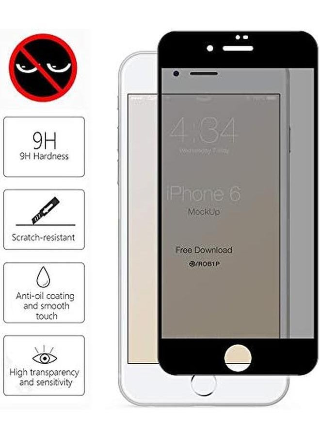 3D Privacy Tempered Glass For Iphone 7 Plus Screen Protector Full Screen Coverage Hard Protection Anti Spy Guard For Iphone 8 Plus