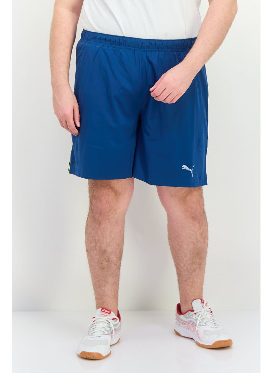 PUMA Men Sportswear Fit 7 Inseam Running Shorts, Teal Blue  - Image 1