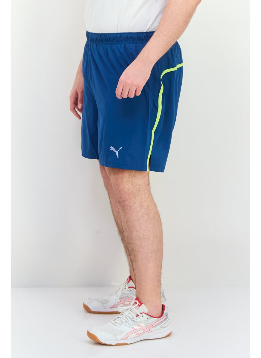PUMA Men Sportswear Fit 7 Inseam Running Shorts, Teal Blue  - Image 2