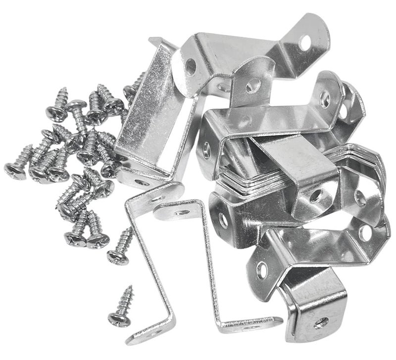 125 Canvas Offset Clips Extra Heavy Duty with Screws 10 Pack