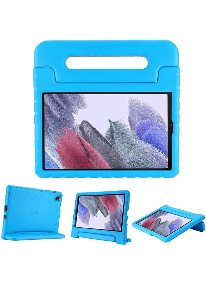 Procases - For Galaxy Tab A7 Lite 8.7 2021 Kids Case T220 T225 T227 Shock Proof Convertible Handle Stand Lightweight Kids Friendly Protective Cover For 8.7 Inch Galaxy Tab A7 Lite 2021 Blue - Image 1