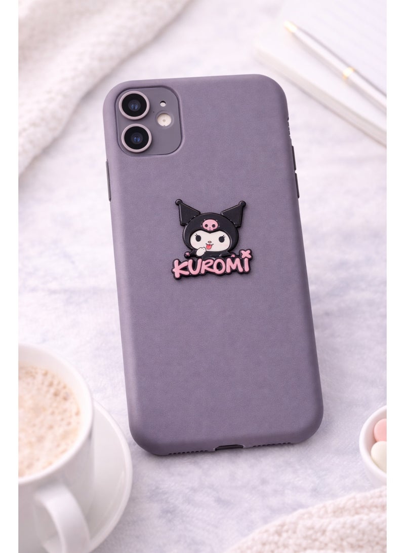 استيكر كورومي Kuromi للجوال – لاصق كيوت مقاوم للماء – مناسب للكفرات والهواتف - Image 2