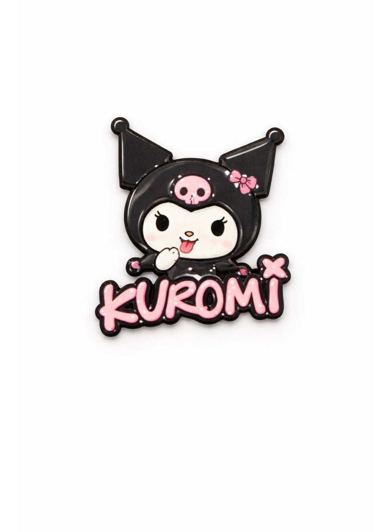 استيكر كورومي Kuromi للجوال – لاصق كيوت مقاوم للماء – مناسب للكفرات والهواتف - Image 1