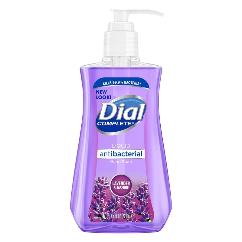 Dial Antibacterial Liquid Hand Soap Lavender  Twilight Jasmine 75 Fluid Ounces