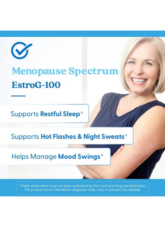 Doctor's BEST Doctor's Best Menopause Spectrum with EstroG-100, Non-GMO, Vegan, Gluten Free, Soy Free, 30 Veggie Caps  - Image 4