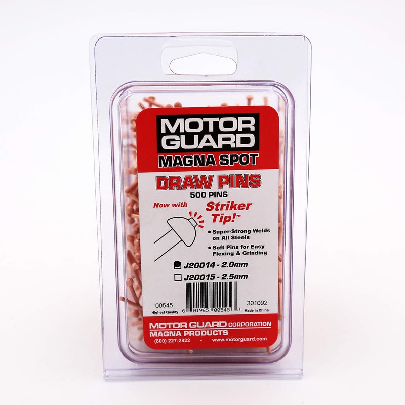 Motor Guard - Welding Studs 2.0Mm 500Bag (20014), One Size, Factory - Image 1