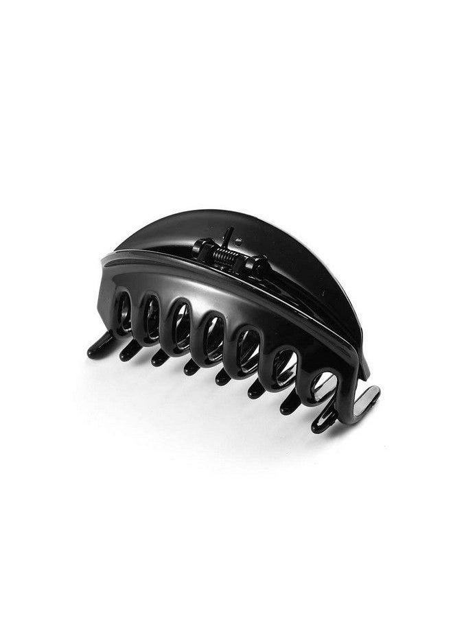 BIRDWARE Big Size Hair Clips For Women Multi Color Imported Acrylic Material Stone Butterfly ; Hair Clutchers (Black.)  - Image 1