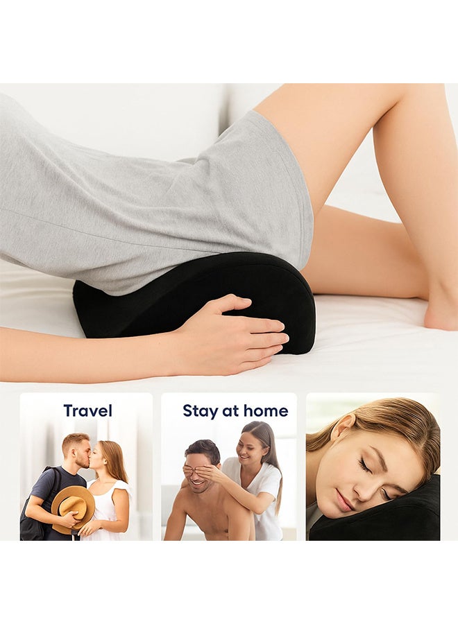 JOUDIYA Leg Positioner Inflatable Wedge Pillow with Air Pump – Elevated Support for Sleeping, Leg Elevation, Pain Relief, and Recovery – Portable and Adjustable for Bed, Sofa, Travel, and Camping - Image 5
