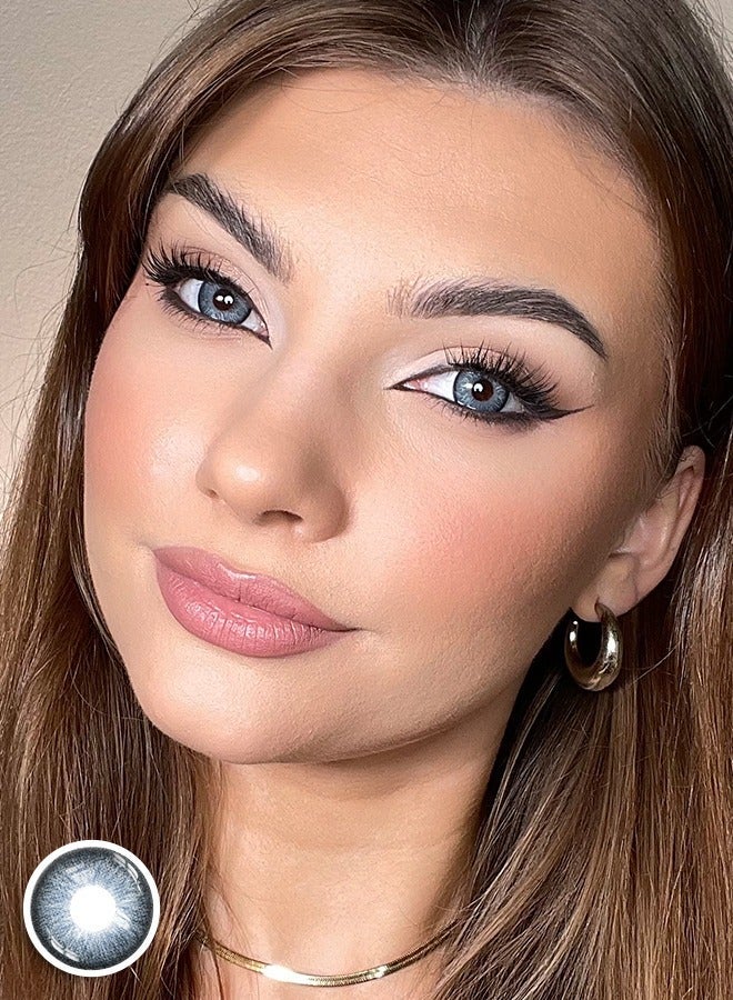 Freshlady Colored Contact Lenses Night Storm 14.50mm Yearly Disposable for Daily Wear - Image 3