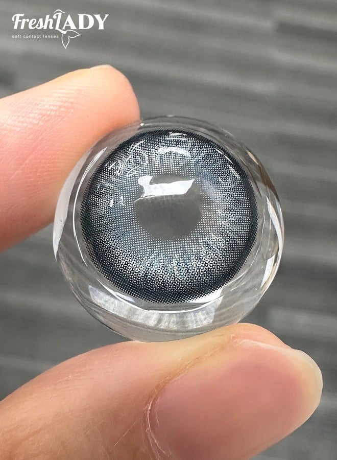 Freshlady Colored Contact Lenses Night Storm 14.50mm Yearly Disposable for Daily Wear - Image 4