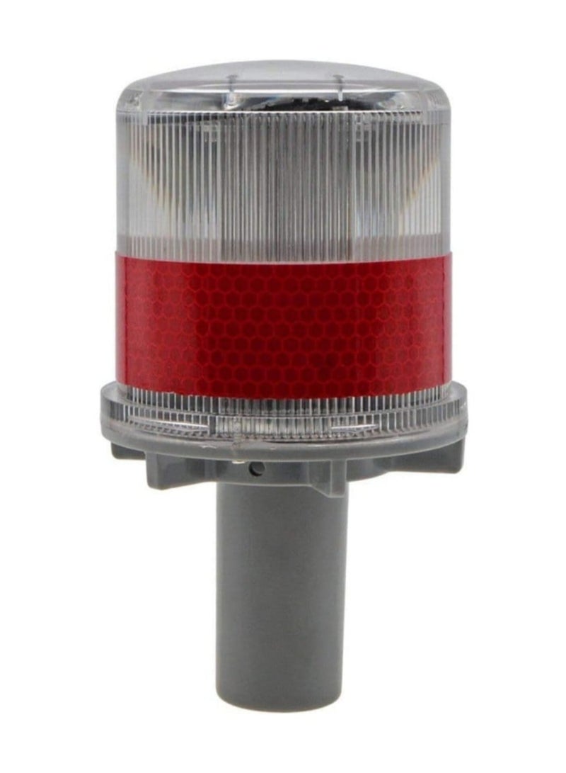 Solar Powered Warning Light, Multi-Color Waterproof Suitable for Cones, Work Sites and Emergency 1 Piece - Image 2