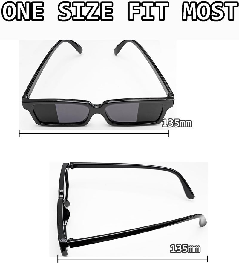 EaciTown Rear View Mirror Sunglasses - Set of 10 Detective Glasses for Escape Room and Party Favors - Image 3