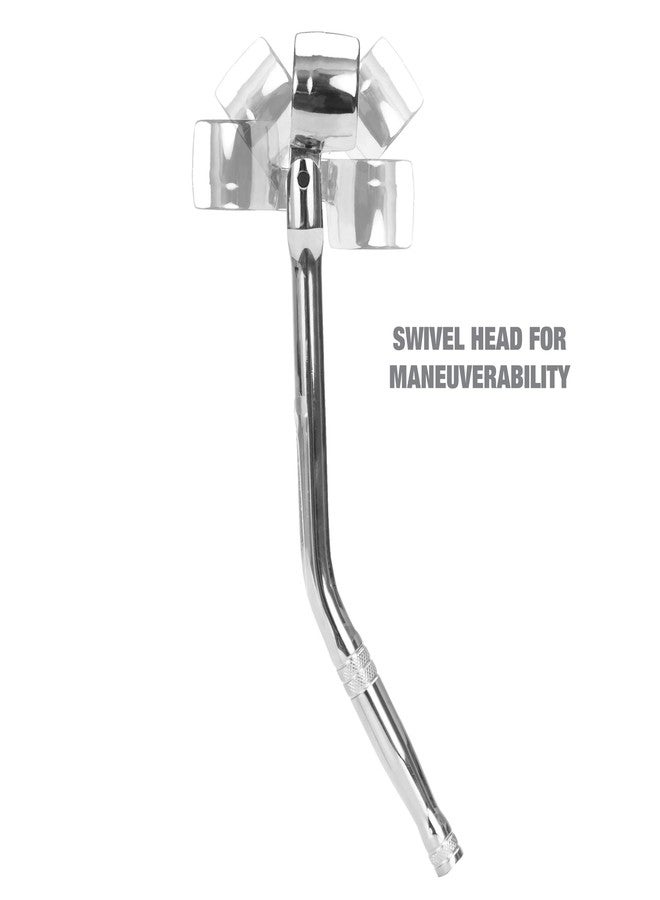 OEMTOOLS 33625246 7/8" (22MM) O2 Sensor Wrench, Oxygen Sensor Wrench for Ford 4.6 and 5.4 Engines, Swivel Head Socket, Chrome Vanadium Steel, Posi-Grip for High Torque - Image 4