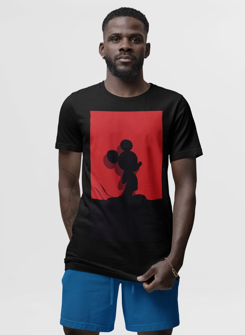 MERCH Mickey's Mysterious Shadow: A Playful Tribute to the Beloved Mouse - Image 1