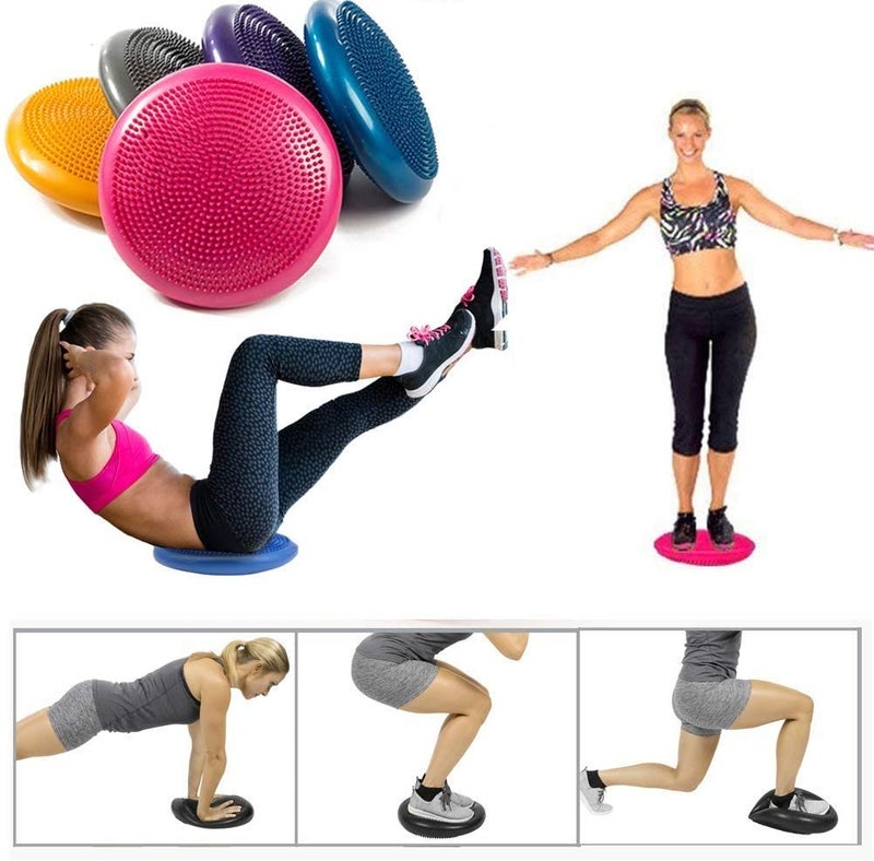 Massive Speed System XPEED Spike Massage Balance Board with Air Pump Wobble Boards Wobble Boards Strength Training Balance Training Core Training Home Gym and Workout - Image 1