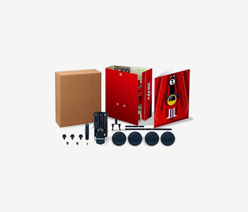 4m Eco,Engineering Motorised Box Racer, Red - Image 2