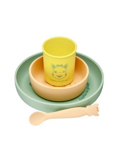Sophie la girafe Silicon Meal Set Includes 4 Pieces From 6 Months  - Image 2