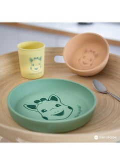Sophie la girafe Silicon Meal Set Includes 4 Pieces From 6 Months  - Image 3