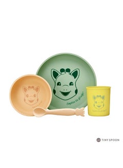 Sophie la girafe Silicon Meal Set Includes 4 Pieces From 6 Months  - Image 4