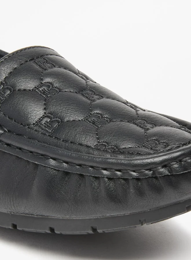 Flora Bella By Shoexpress Women's Quilted Slip-On Loafers