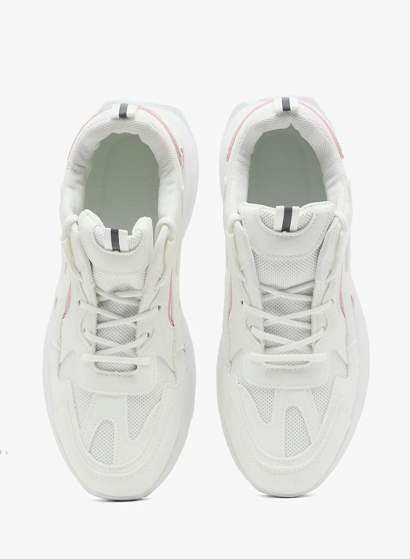 Ginger Pink Trim Sneakers
