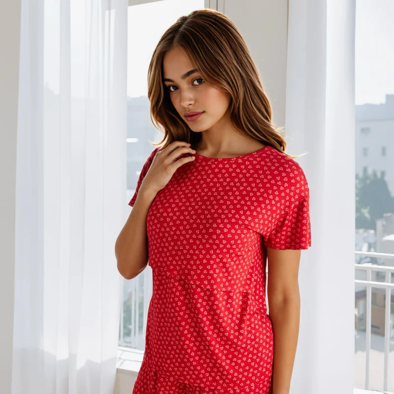 FAV Printed Maternity Pyjama Set