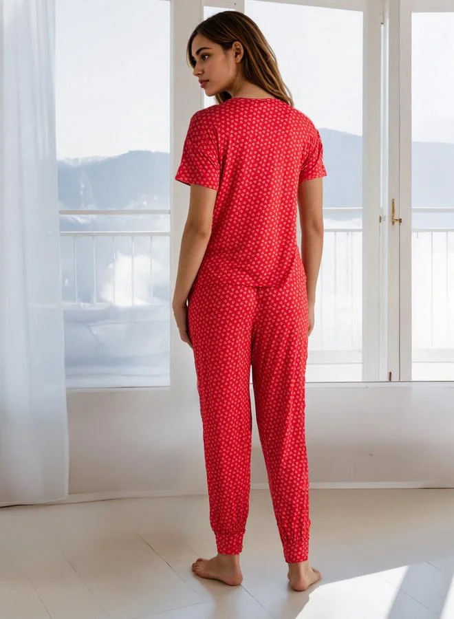 Splash FAV  Printed Maternity Pyjama Set for Women | Best Price UAE