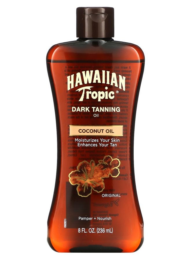 Dark Tanning Coconut Oil Original 8 fl oz (236 ml)