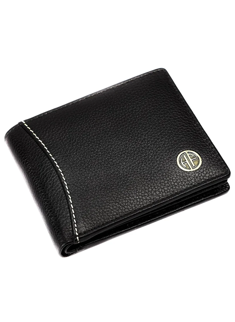 HAMMONDS FLYCATCHER Leather Wallets for Men, Black | RFID Protected | Mens Wallet with 6 Credit/Debit Card Slots | Purse for Men | Gift for Him | HF593_SN_BLK (F813)