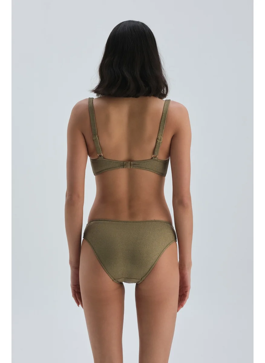 داجي Green Slimming High Waist Bikini Bottom