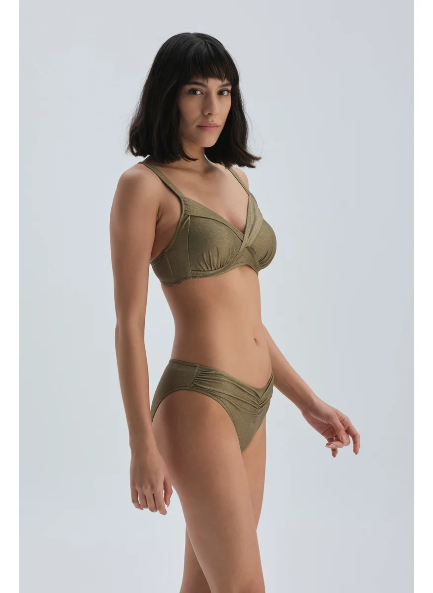 داجي Green Slimming High Waist Bikini Bottom