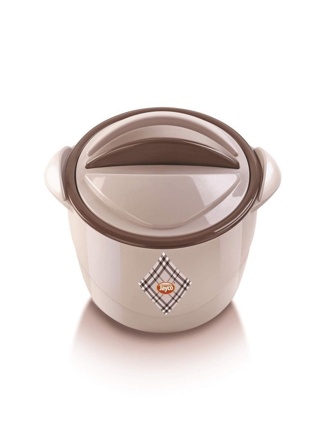 Jayco Platina Insulated 1000ml Casserole, Brown - Image 1