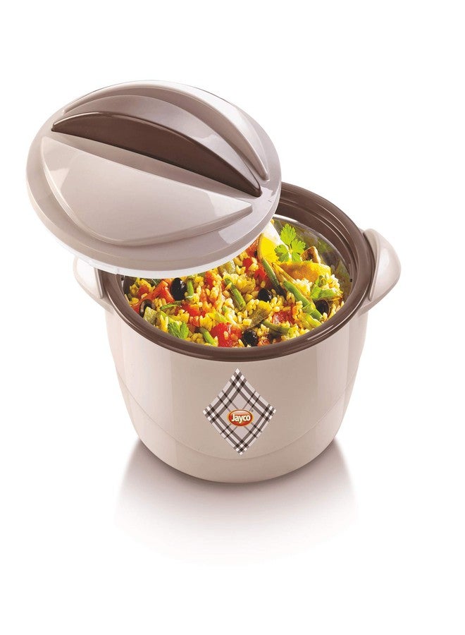 Jayco Platina Insulated 1000ml Casserole, Brown - Image 2