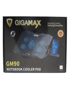 Cooling Pad For Laptops 5 Fans With Mobile Holder GM90 - Black - pzsku/Z2F19A8C41389EC17AAB3Z/45/_/1740303393/b29fcdf3-3bdd-4030-9db3-89895b5a5f82