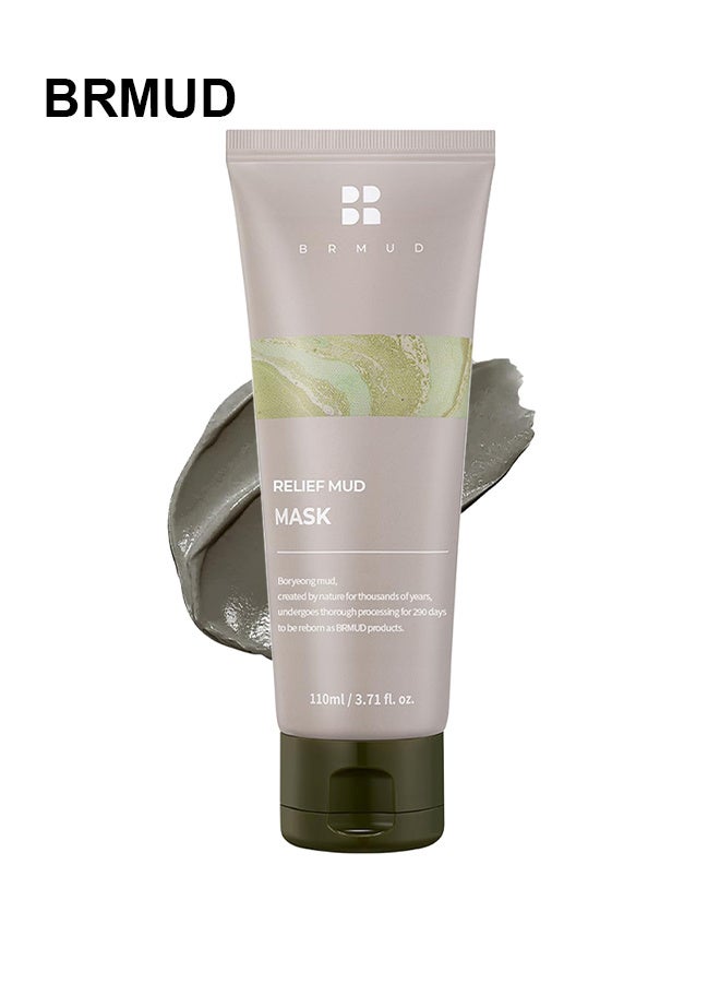 BRMUD Relief Mud Mask 110ML, Deep Pore Moisturizing And Moisturizing Face Mask, Skin Care - Image 1